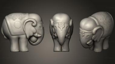 3D model Elephant Sculpture (STL)